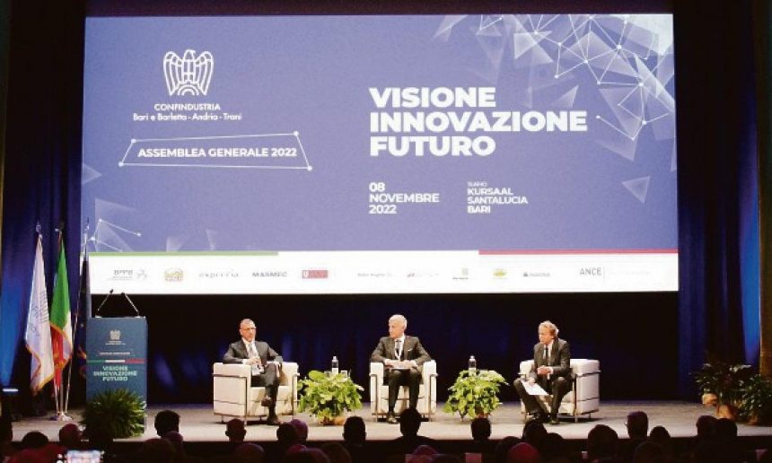 LA RICETTA DI BONOMI (CONFINDUSTRIA) PER IL SUD: RISORSE PER SCUOLA, FERMARE L’ESODO DE GIOVANI, INNOVAZIONE