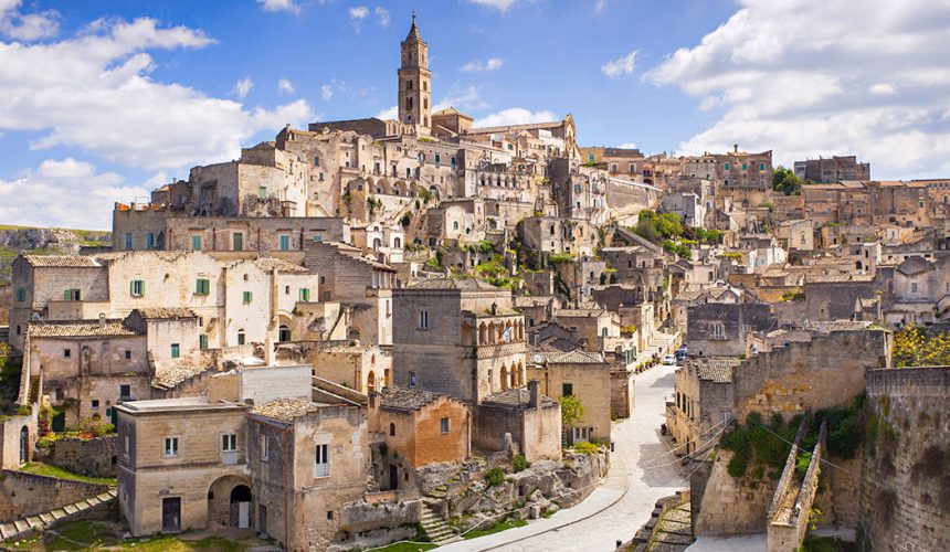 Matera, Italy BASILICATA. LE CITTA’ DELL’OLIO DEL MEDITERRANEO PER IL TURISMO
