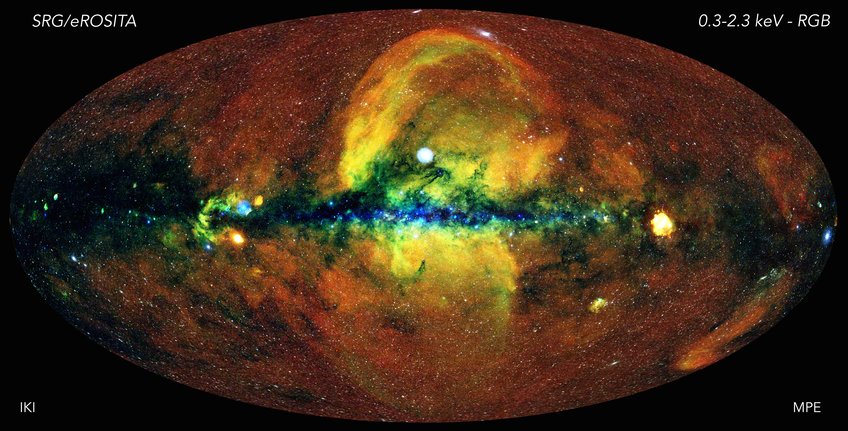 original LAZIO. IL TELESCOPIO SPAZIALE A RAGGI X SVELA 900MILA OGGETTI COSMICI