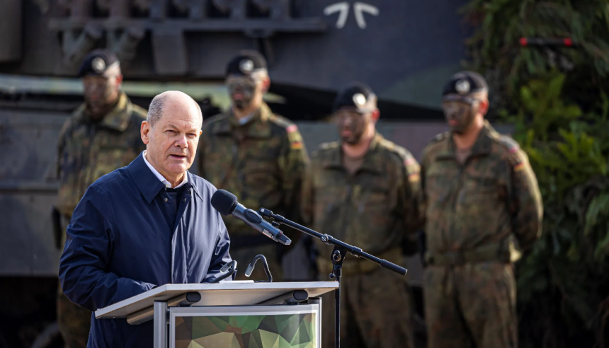 GERMANIA. BERLINO, 2024 SUPERA PER LA PRIMA VOLTA QUOTA 2% PIL IN DIFESA