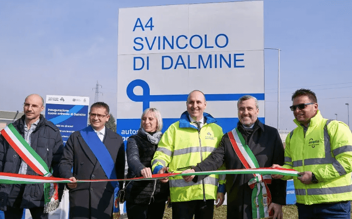 Schermata 2025-02-21 alle 15.06.47 (1) TRASPORTI. LOMBARDIA. AUTOSTRADE, INAUGURATO IL NUOVO SVINCOLO DI DALMINE SULLA A4 MILANO-BRESCIA