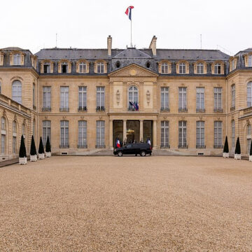 POLITICA. FRANCIA. MACRON INCONTRA IL PRESIDENTE SERBO VUčIć 