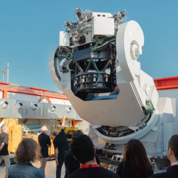 Visiting_ESA_s_Flyeye_telescope_article SCIENZA. BASILICATA. A MATERA IL TELESCOPIO EUROPEO PER LA DIFESA PLANETARIA