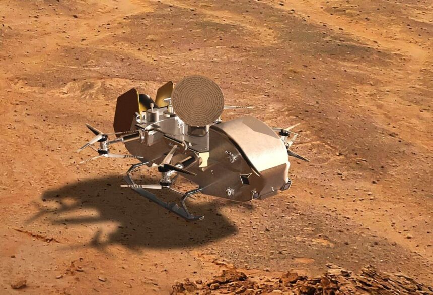 SCIENZA. USA. DRAGONFLY: L’ELICOTTERO NUCLEARE CHE ESPLORERÀ TITANO