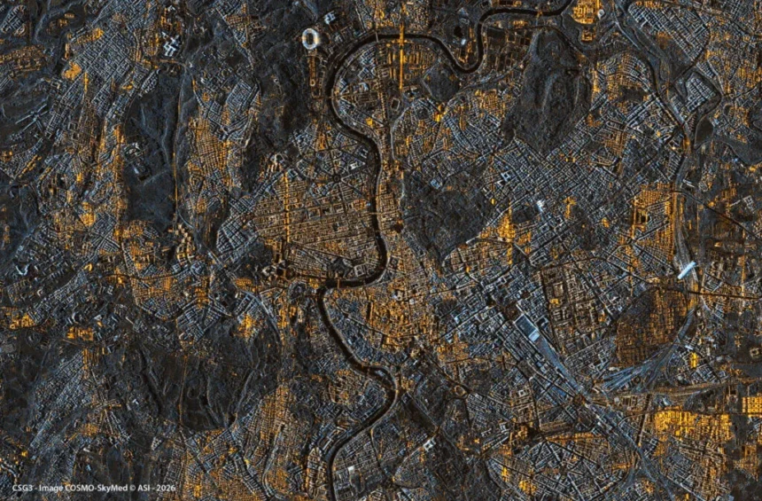RomaDettaglio1-1024x673 SPAZIO. LAZIO. COSMO-SKYMED FM3, PRIMO SGUARDO SULLA TERRA: ARRIVANO LE PRIME IMMAGINI