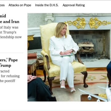 ATTUALITA’. USA – ITALIA. L’ASSE DEL MEDITERRANEO: PERCHÉ IL NEW YORK TIMES METTE TRUMP E MELONI IN PRIMA PAGINA