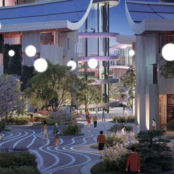 wovencity03 TECNOLOGIA. GIAPPONE. WOVEN CITY: AI PIEDI DEL MONTE FUJI NASCE LA CITTÀ DEL FUTURO DOVE UMANI E ROBOT CONVIVONO