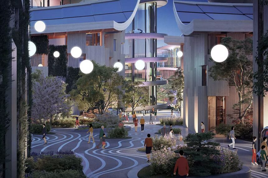 wovencity03 TECNOLOGIA. GIAPPONE. WOVEN CITY: AI PIEDI DEL MONTE FUJI NASCE LA CITTÀ DEL FUTURO DOVE UMANI E ROBOT CONVIVONO