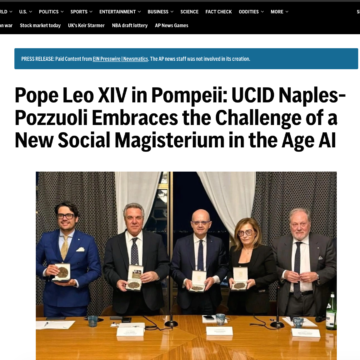 ATTUALITA’. CAMPANIA-FVG. LA VISIONE DI PAPA LEONE XIV E L’IA: IL COMUNICATO DI “TI LANCIO” FA IL GIRO DEL MONDO