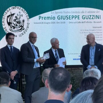 IMPRESE. MARCHE. PREMIO GIUSEPPE GUZZINI: LA X EDIZIONE INCORONA GIOVANNI CICCOLINI, L’IMPRENDITORE CHE UNISCE INNOVAZIONE E FEDE