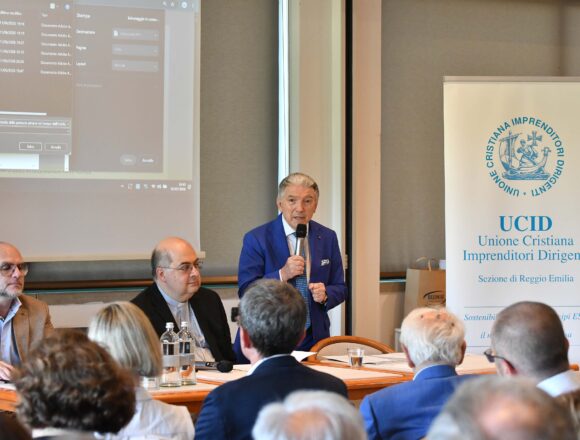 BLU_1927 Religione. Reggio Emilia. Ucid, Storchi ‘l’uomo è profondamente solo’. Vescovo Morandi: ‘dobbiamo rimettere al centro la relazione’