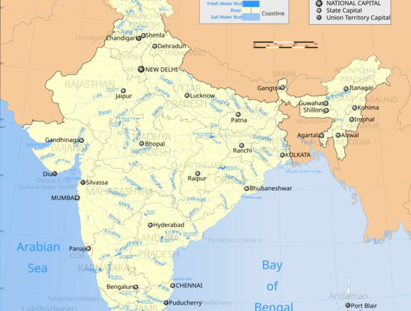 India_map_en.svg Aviazione. India. Nasce Novaveyu Aerospace controllata da Mahindra Group