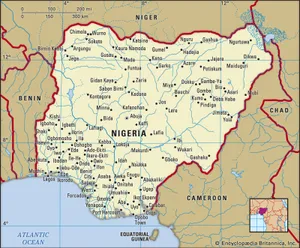 Nigeria-map-boundaries-cities-locator.jpg Economia estera. Africa. Anche la Nigeria sforna i suoi miliardari