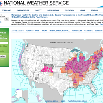 CLIMA. USA. EMERGENZA CALDO NEGLI STATI UNITI: TEMPERATURE RECORD E INFRASTRUTTURE IN CRISI