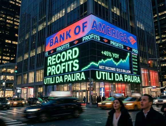 Mondo. Banche. Bank of America vola: nel Q2 e riscrivere le regole della produttività bancaria