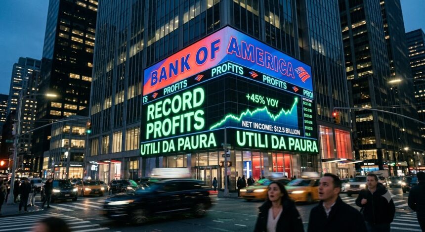 Unknown Mondo. Banche. Bank of America vola: nel Q2 e riscrivere le regole della produttività bancaria