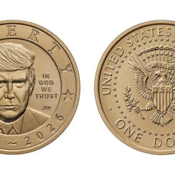 images Usa. Attualità. Arriva il dollaro con il volto di Trump, per i 250 anni dell’America