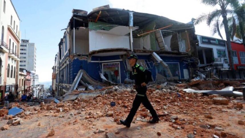 earthquake Terremoto. Colombia. Magnitudo 7.4 nel Chocò