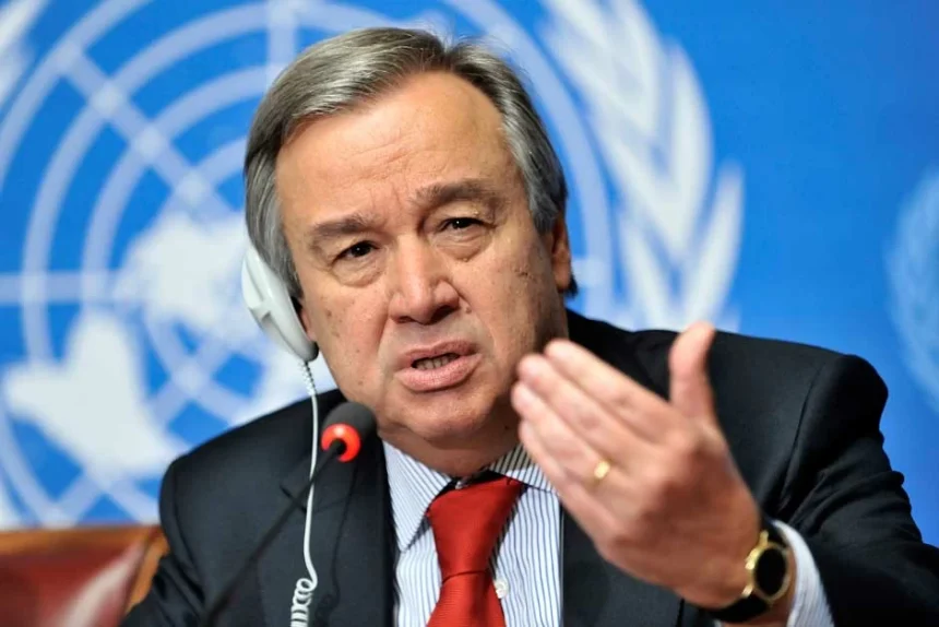 Antonio-Guterres.jpg Clima. Mondo. L’allarme di Guterres: ‘Pianeta in acque inesplorate, El Nino assume proporzioni definite gigantesche