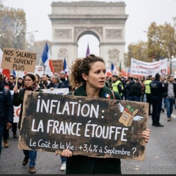 Screenshot Economia. Inflazione, la Francia accelera al 3,4% a settembre: riparte la spinta sui prezzi in Europa