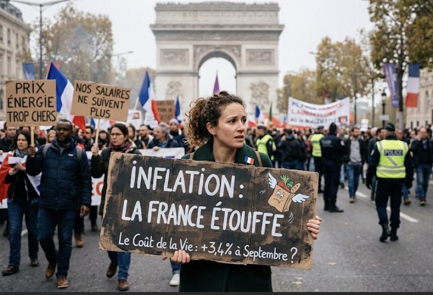 Economia. Inflazione, la Francia accelera al 3,4% a settembre: riparte la spinta sui prezzi in Europa