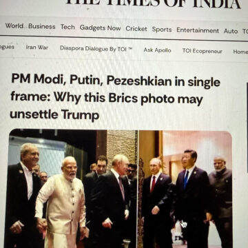Politica. India. Vertice Putin-Modi a Nuova Delhi: difesa, energia e commercio al centro dell’asse Russia-India