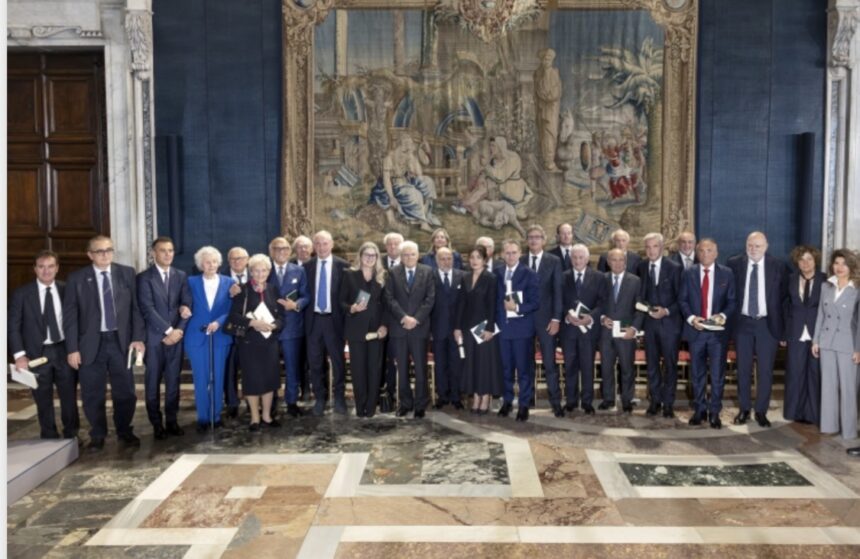 Screenshot Imprenditori. Roma. L’impresa, il lavoro e le sfide del futuro: il discorso del presidente Mattarella ai nuovi Cavalieri del Lavoro